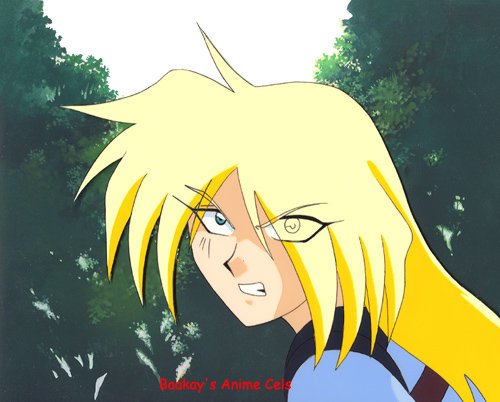 Gourry Gabriev looking dangerous.  Watch out for him when he wears this expression.