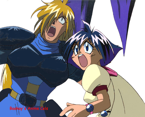 Gourry and Amelia shriek in terror.