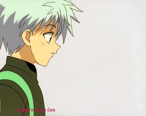 Killua actually is blushing here!