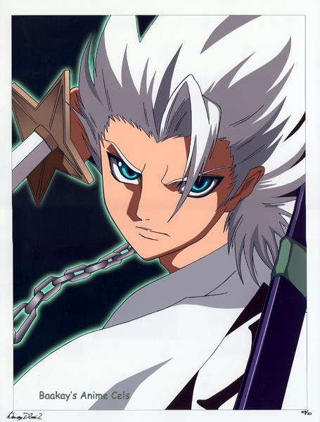 Hitsugaya Toushiro in Bankai mode.

